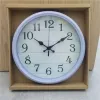 13.7-inch digital high-quality plastic frame silent home living room and bedroom wall clock for modern home decoration details Picture